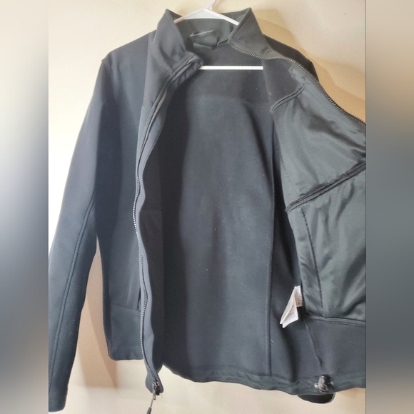 Mens Mountain Hardwear Soft Shell Fleece Jacket size Medium Black - Picture 11 of 16